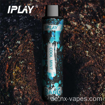 IPlay Bang 4000 Puffs Einweg -Vape -Großhandel